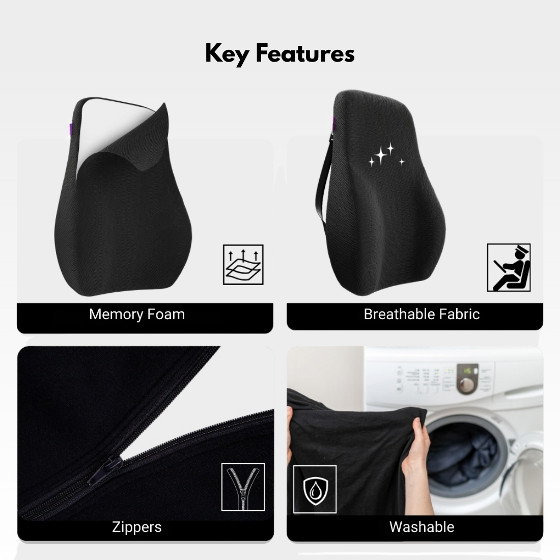 MyErgonomy Align Pro Car Back Cushion