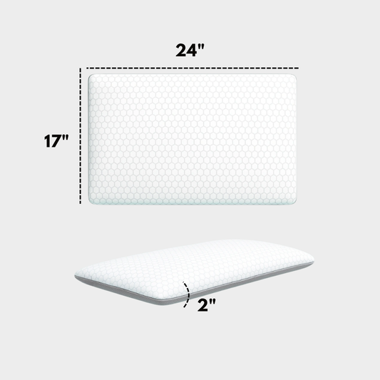 MyErgonomy Orthopaedic King Slim Memory Foam Pillow