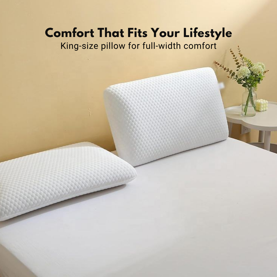MyErgonomy Orthopaedic King Memory Foam Pillow