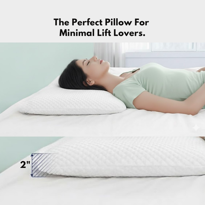 MyErgonomy Orthopaedic King Slim Memory Foam Pillow