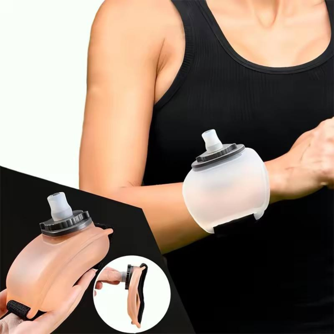 HydraFlex Ergonomic Wrist Water Bottle