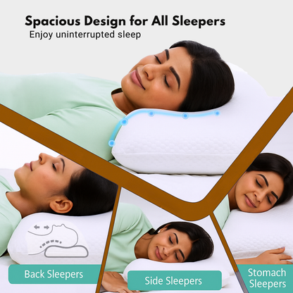 MyErgonomy Orthopaedic King Memory Foam Pillow