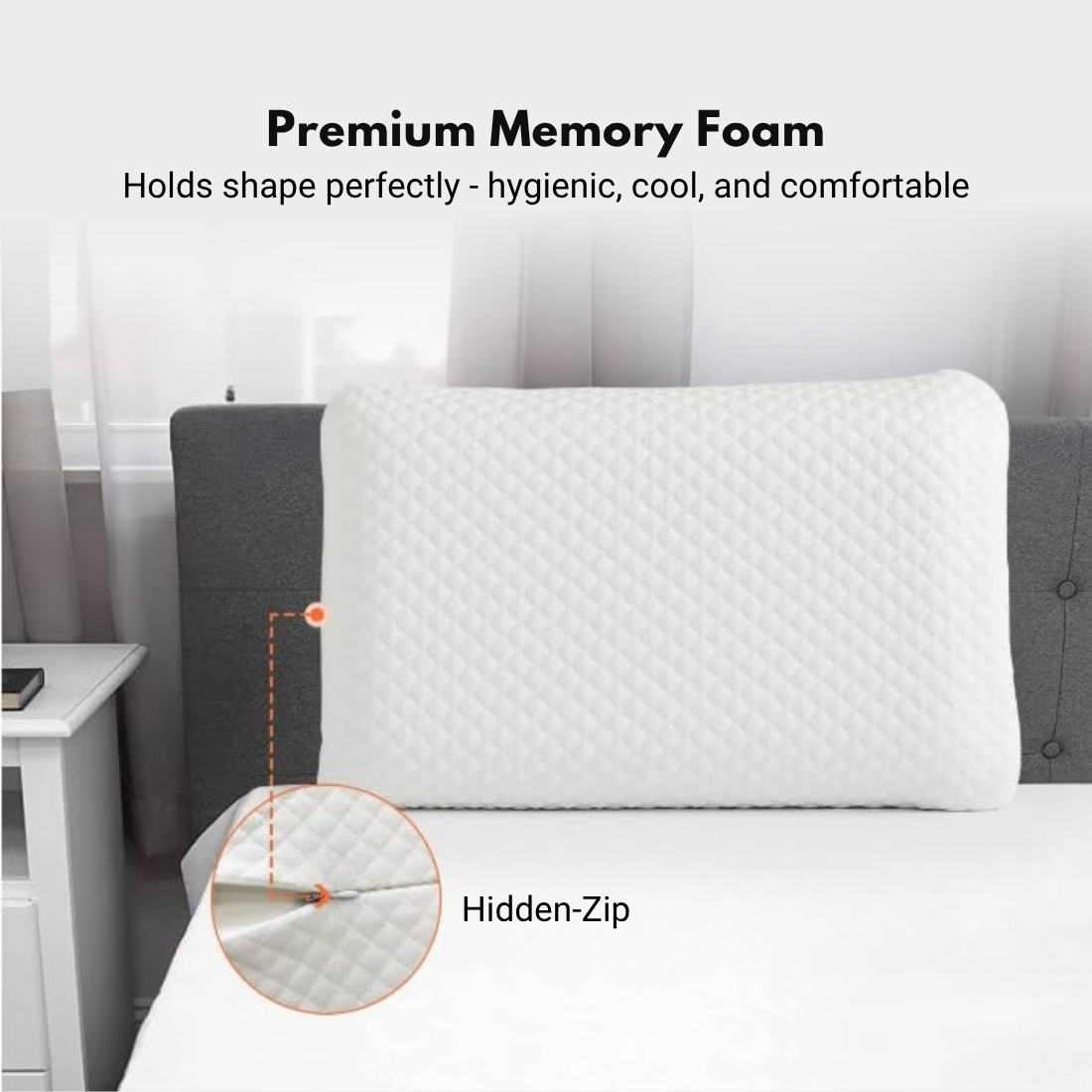 MyErgonomy Orthopaedic Queen Memory Foam Pillow