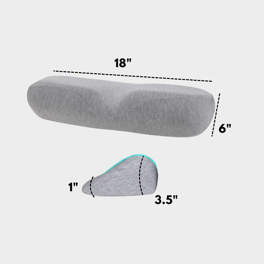 MyErgonomy Cervical Neck Travel Pillow.