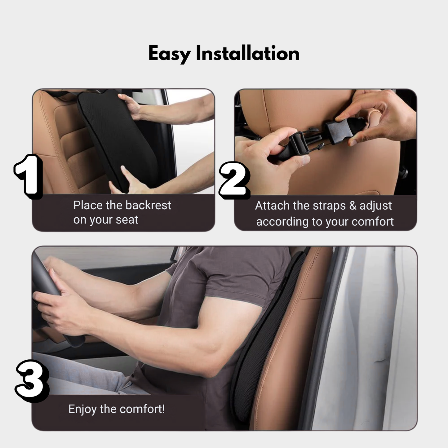 MyErgonomy Align Pro Car Back Cushion