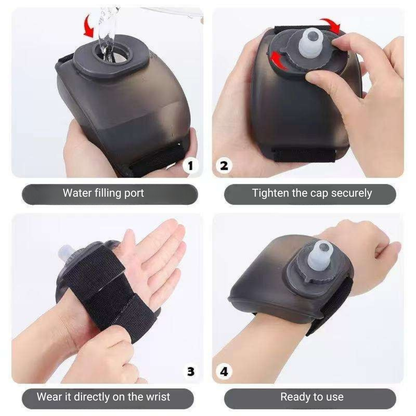 HydraFlex Ergonomic Wrist Water Bottle