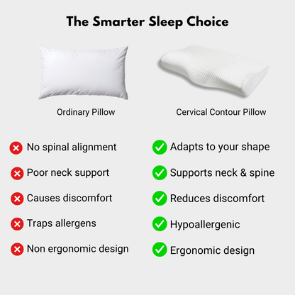 MyErgonomy Neck Ease Contour Pillow