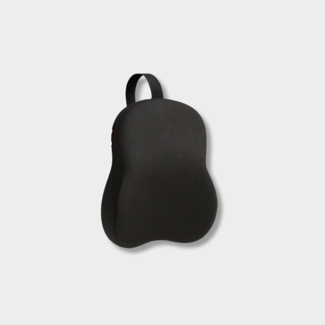 Car neck rest cushion with soft breathable fabric