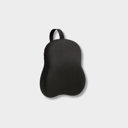 Car neck rest cushion with soft breathable fabric